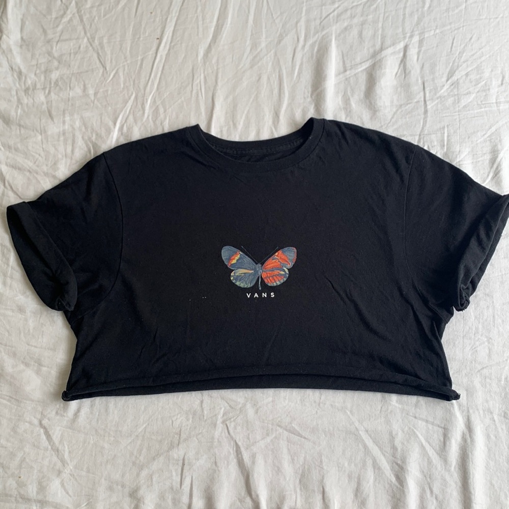 Cropped Vans tshirt